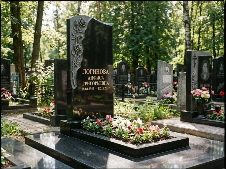 Памятник с барельефом — выполненная работа 10 в Челябинске