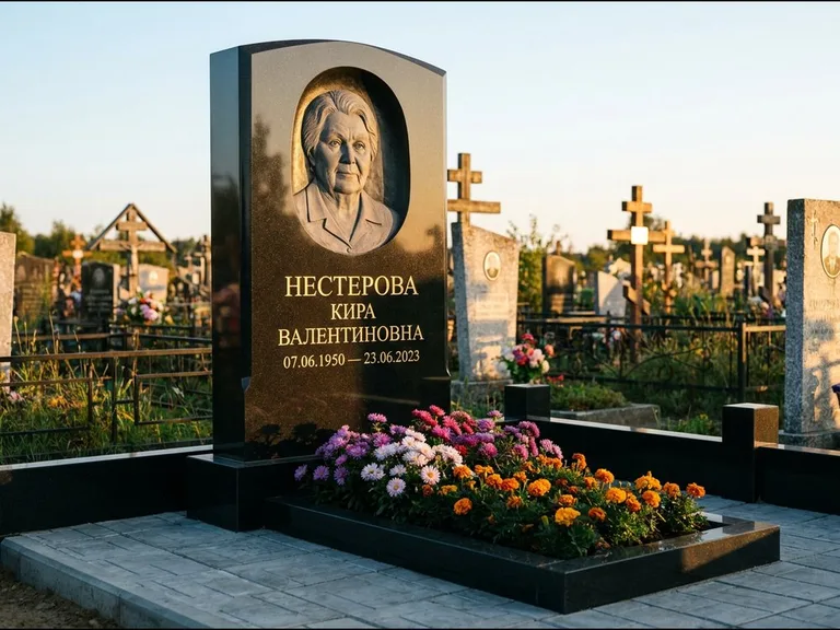 Памятник с барельефом — выполненная работа 12 в Челябинске