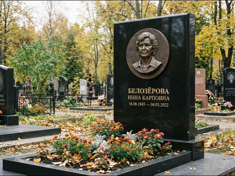 Памятник с барельефом — выполненная работа 14 в Челябинске