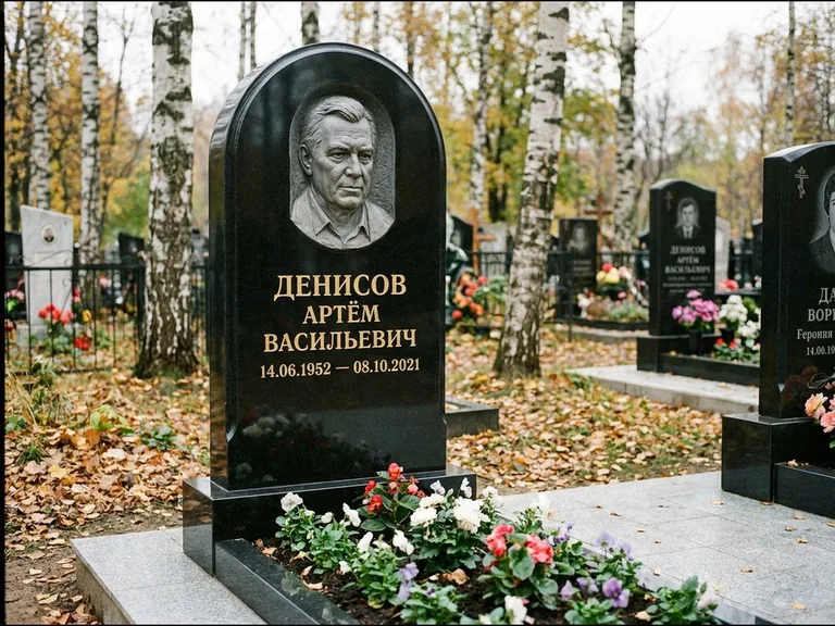 Памятник с барельефом — выполненная работа 17 в Челябинске