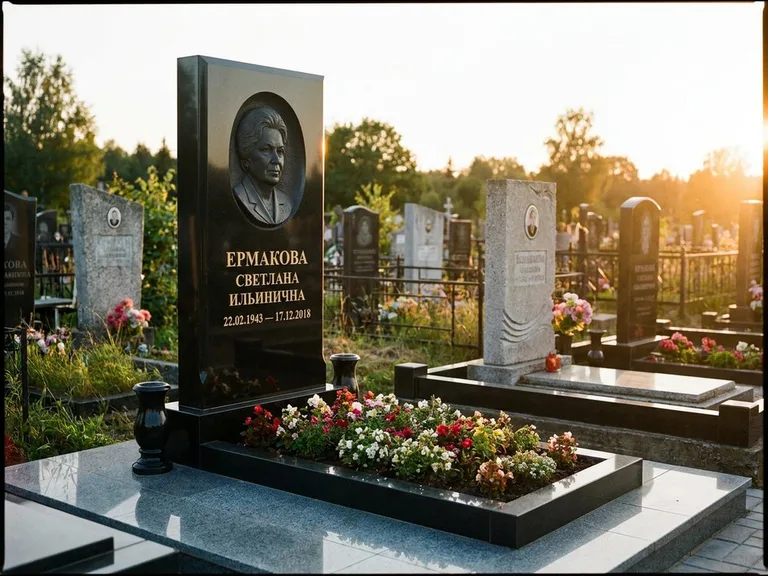Памятник с барельефом — выполненная работа 18 в Челябинске
