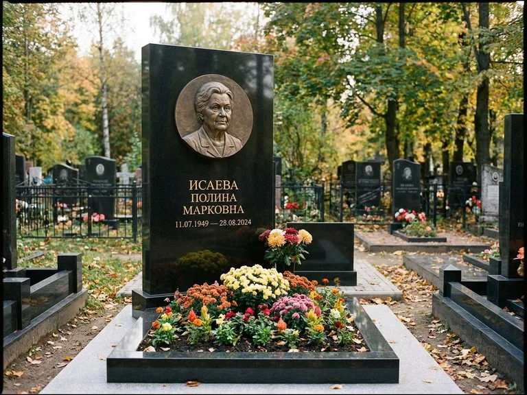 Памятник с барельефом — выполненная работа 20 в Челябинске
