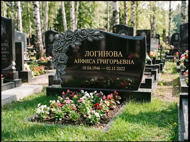 Памятник с барельефом — выполненная работа 22 в Челябинске