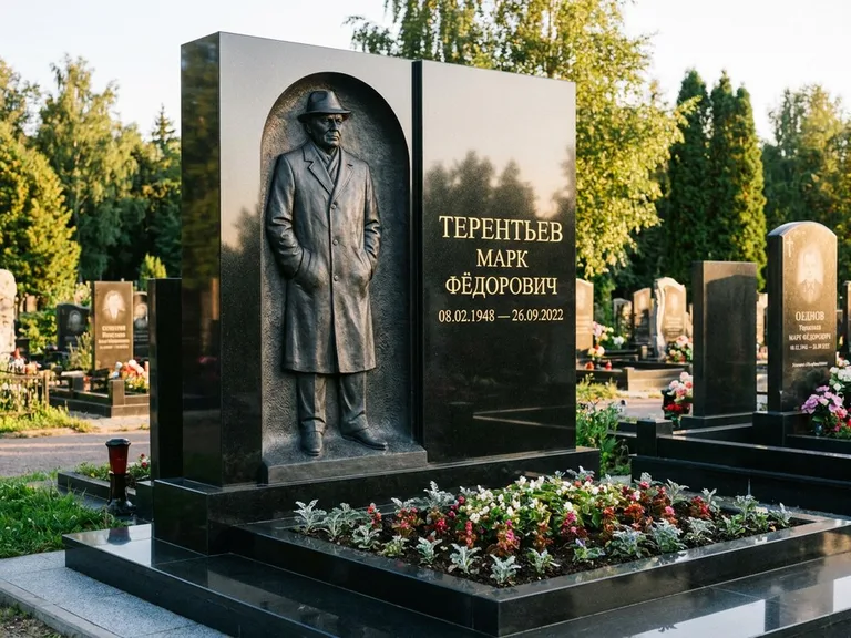 Памятник с барельефом — выполненная работа 29 в Челябинске