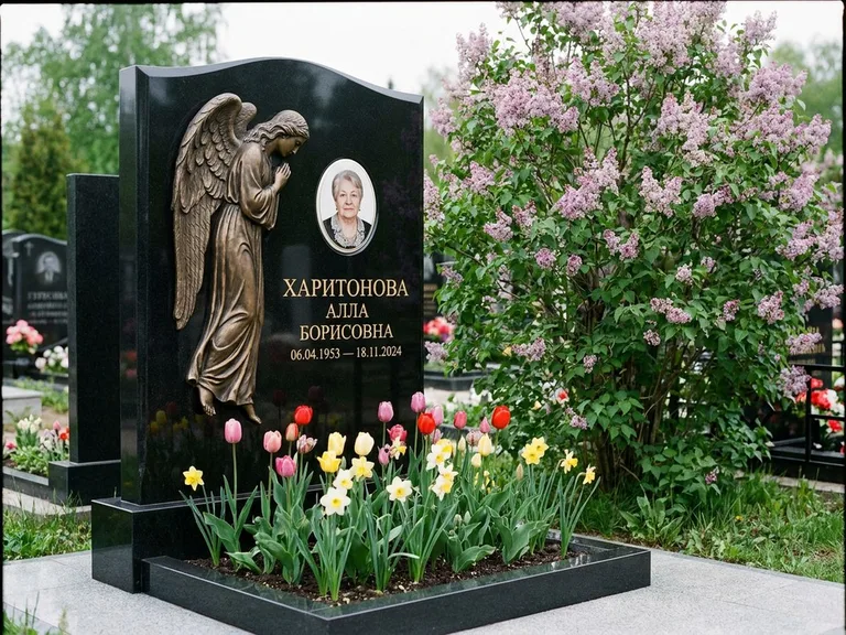 Памятник с барельефом — выполненная работа 32 в Челябинске