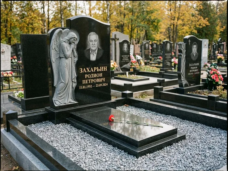 Памятник с барельефом — выполненная работа 44 в Челябинске