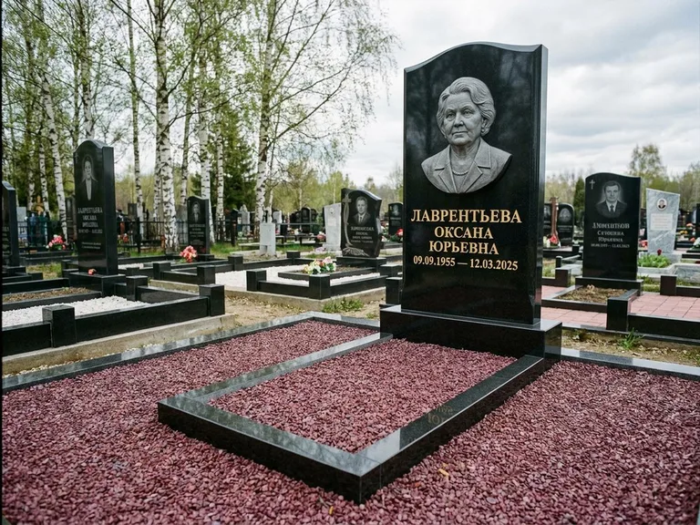 Памятник с барельефом — выполненная работа 47 в Челябинске