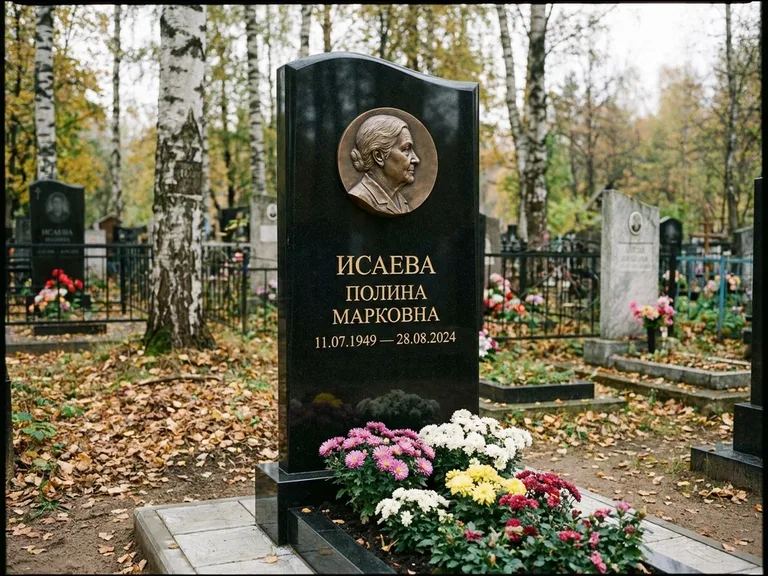 Памятник с барельефом — выполненная работа 8 в Челябинске