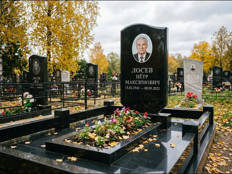 Керамический портрет — работа «Лосев» в Челябинске