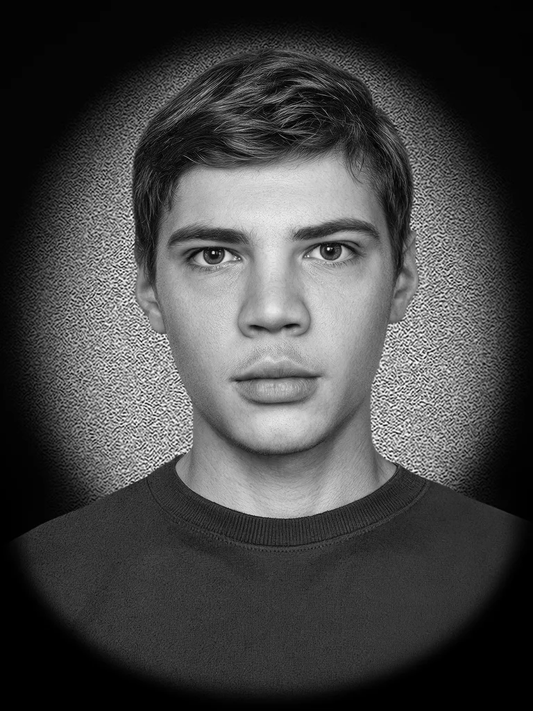 Пример ретуши