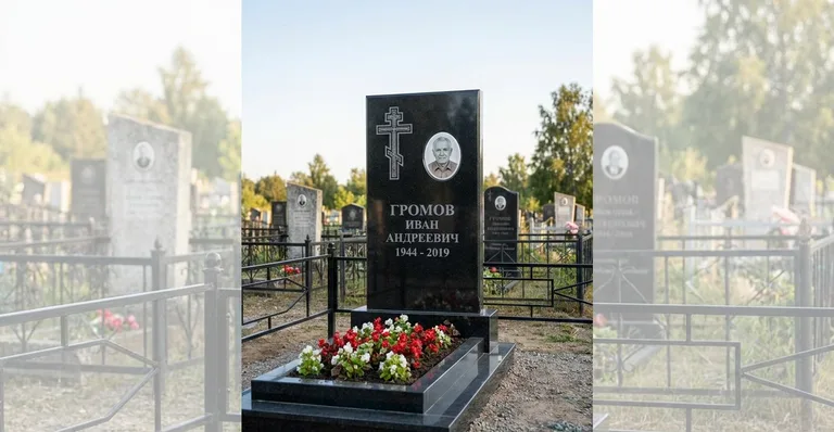 Мраморный памятник, Памятники мастерской «Мастер Каменев» на кладбищах Москвы