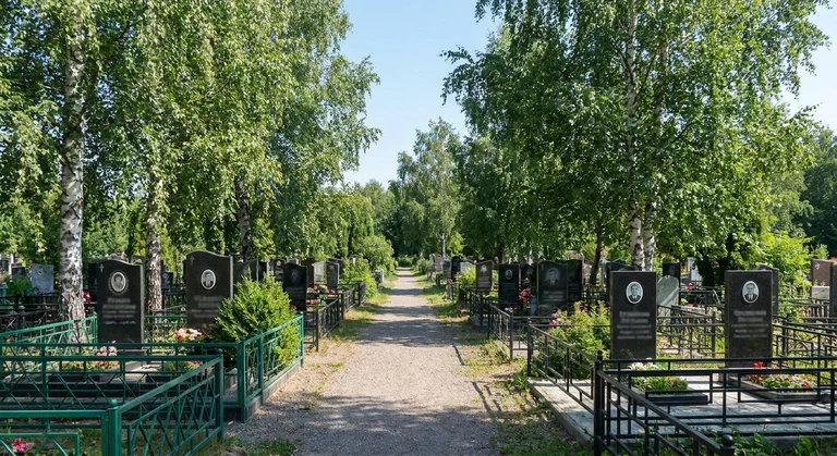 Городское кладбище в Нового Уренгоя
