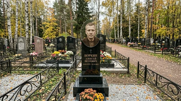Портрет на стекле на вертикальной стеле в Челябинске