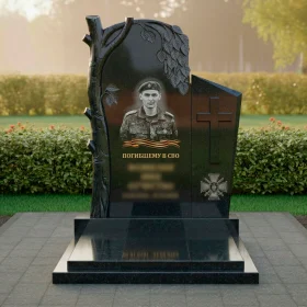 Православный гранитный памятник для комплекса ПН515