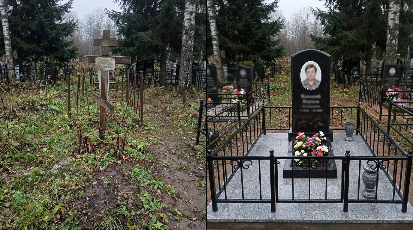 Памятник под ключ в Челябинске — пример 1