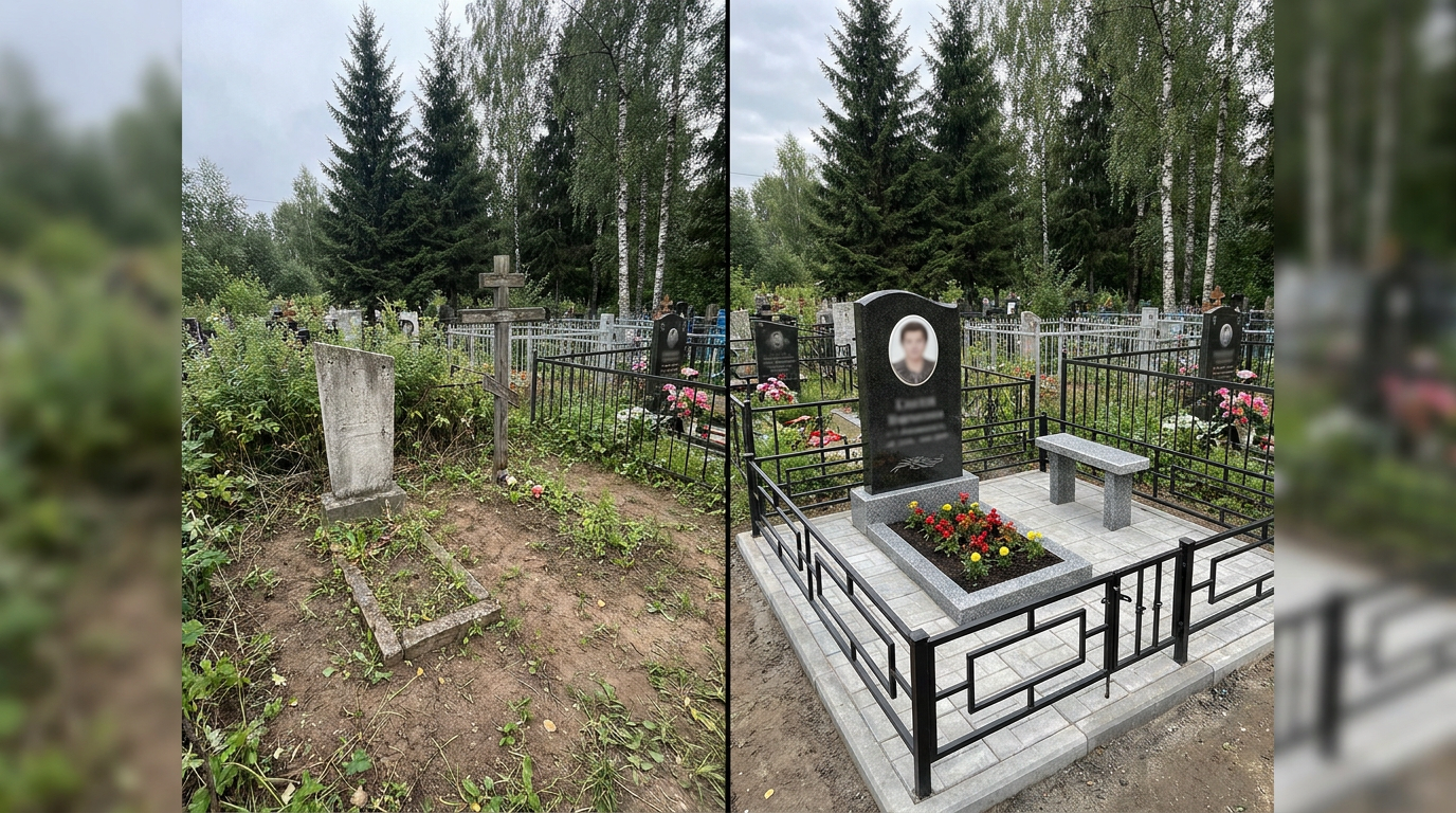 Памятник под ключ в Челябинске — пример 2