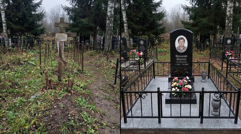 Памятник под ключ в Челябинске — пример 1