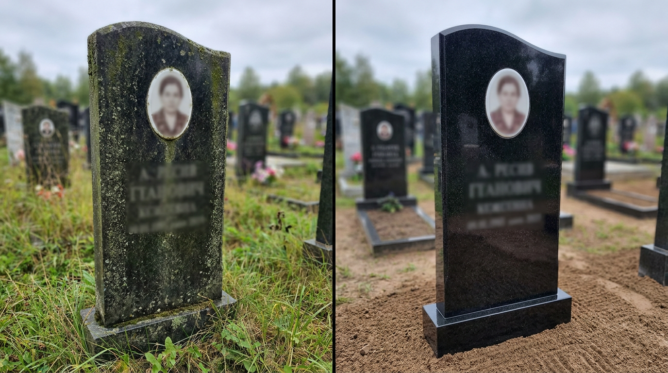 Реставрация памятника в Челябинске — пример 1