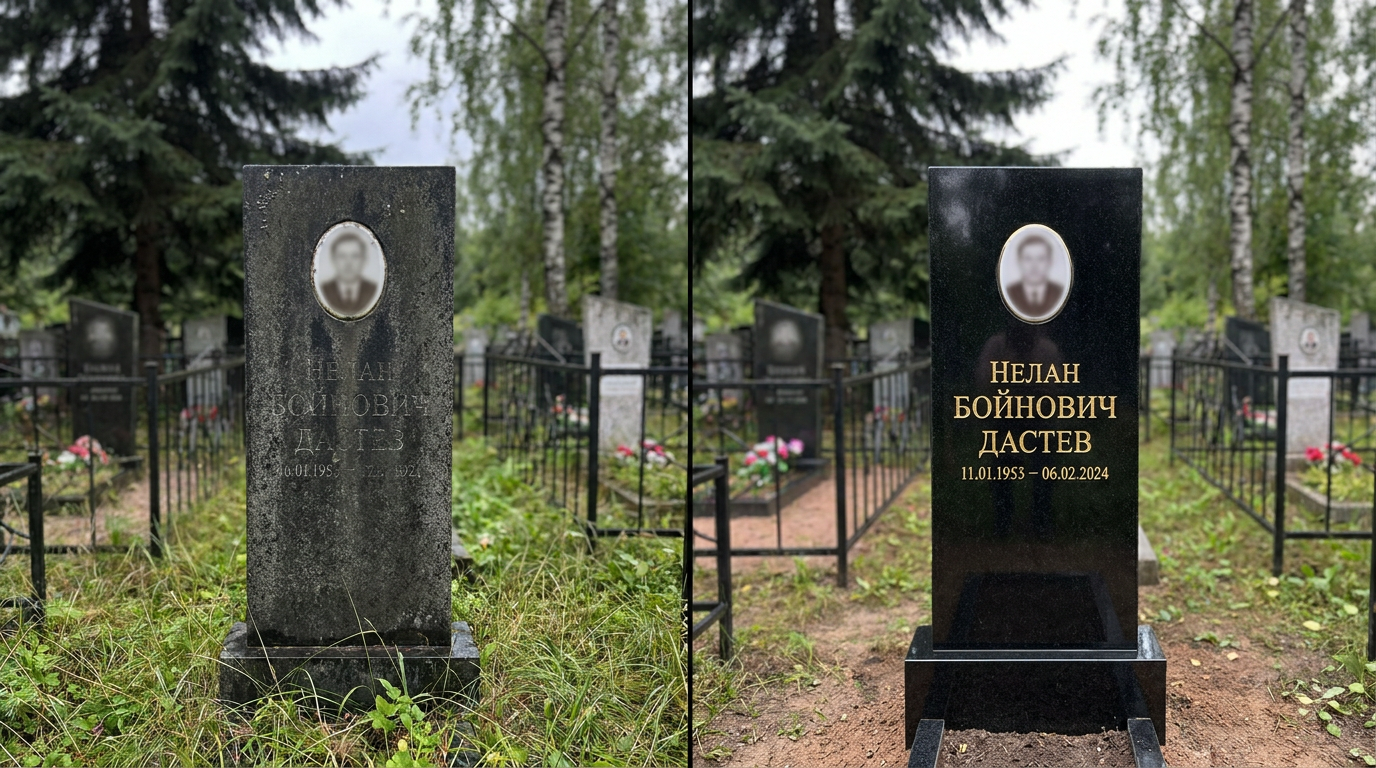Реставрация памятника в Челябинске — пример 2